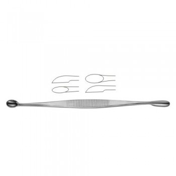 Barth Ear Scoop Sharp Stainless Steel, 18 cm - 7" 